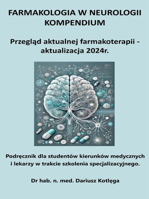 cover image of Farmakologia w neurologii kompendium